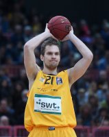 Basketball 1. Bundesliga 14/15 Hauptrunde:  Walter Tigers Tuebingen - MHP RIESEN Ludwigsburg