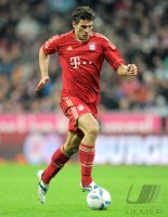Fussball 1. Bundesliga, Saison 2011/2012: Mario Gomez (FC Bayern Muenchen)