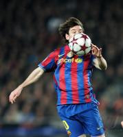 FUSSBALL  International CHL 09/10 :  Lionel Messi (Barca)
