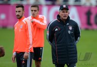 Fussball 1. Bundesliga :  Training beim FC Bayern Muenchen