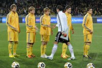 FUSSBALL INTERNATIONALES TESTSPIEL:  Ukraine - Deutschland