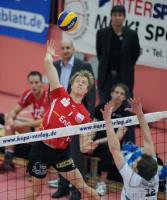 Volleyball  1. Bundesliga  09/10:  ENBW TV Rottenburg - RWE Volleys Bottrop