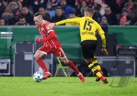 Fussball DFB Pokal Achtelfinale 17/18: FC Bayern Muenchen - Borussia Dortmund