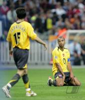 Fussball International: Champions League Finale, HENRY enttaeuscht