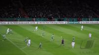 FUSSBALL  DFB Pokal Halbfinale;  VW  Werbebanden