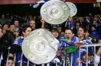Fussball, 1. Bundesliga: Bremen - Schalke