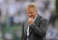 Fussball U 21 EM 2009:  Trainer Horst Hrubesch  (Deutschland)