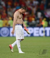 Fussball International Europameisterschaft 2012: Spanien - Frankreich
