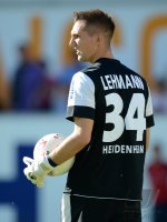 Fussball 1. Bundesliga : Torwart Frank Lehmann (1. FC Heidenheim)