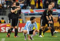 FUSSBALL WM 2010, VIERTELFINALE: ARGENTINIEN - DEUTSCHLAND