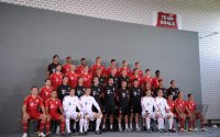 Fussball 1. Bundesliga 2010/2011:  Teamfoto FC Bayern Muenchen