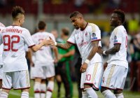 Fussball champions League  2013/2014: JUBEL AC Mailand