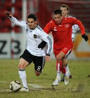 FUSSBALL LAENDERSPIEL U20: Deutschland - Schweiz