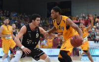 Basketball 1. Bundesliga 14/15 Hauptrunde:  Walter Tigers Tuebingen - Telekom Baskets Bonn