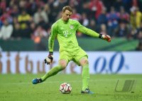 Fussball DFB Pokal Halbfinale 14/15: FC Bayern Muenchen - Borussia Dortmund