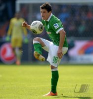 Fussball, 1. Bundesliga  Saison 2013/2014: SV Werder Bremen - Hertha BSC Berlin