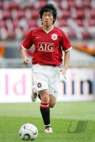 Fussball Barclays Premiership: Manchester, SUNG PARK Einzelaktion