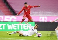 Fussball 1. Bundesliga Saison 20/21: FC Bayern Muenchen - TSG 1899 Hoffenheim
