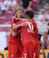 Fussball  1. Bundesliga  13/14: VfB Stuttgart - Bayer Leverkusen