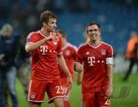 Fussball CHL  Saison 2013/2014: Manchester City - FC Bayern Muenchen