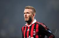 FUSSBALL  International CHL 09/10 : David Beckham  (Milan)