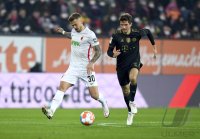 Fussball 1. Bundesliga Saison 21/22: FC Augsburg - FC Bayern Muenchen