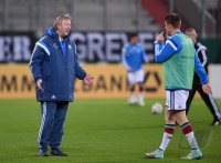 Fussball U 21 Laenderspiel: DFB Trainer Horst Hrubesch (Deutschland)