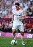 Fussball 1. Bundesliga, Saison 2011/2012:  Mario Gomez (FC Bayern Muenchen)