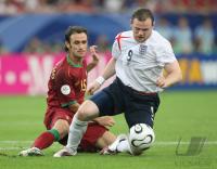 Fussball WM 2006: England - Portugal