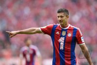 Fussball 1. Bundesliga Saison 14/15: Robert Lewandowski (FC Bayern Muenchen)