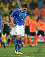 FUSSBALL WM 2010, VIERTELFINALE: Holland - Brasilien