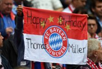 Fussball 1. Bundesliga Saison 14/15: FC Bayern Muenchen - VfB Stuttgart