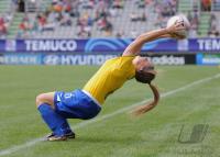 Fussball Frauen FIFA U 20  WM  2008    Salto - Einwurf LEAH (BRA)
