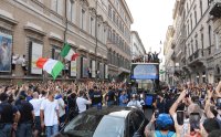 Fussball EURO 2021 Finale, Europameister Italien feiert in Rom den Titel