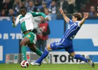 Fussball 1. Bundesliga: Schalke - Bremen