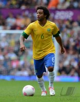 FUSSBALL Olympia 2012 Maenner: Brasilien - Weissrussland