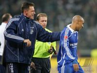 Fussball, 1. Bundesliga: Moenchengladbach - Schalke