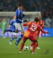 Fussball Champions League Achtelfinale 12/13: FC Schalke 04 - Galatasaray Istanbul