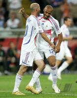 Fussball WM 2006: Brasilien - Frankreich