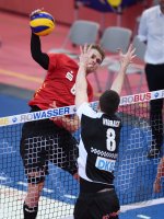 1. Volleyball Bundesliga , TV Rottenburg - Berlin Recycling Volleys