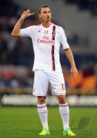 FUSSBALL SERIE A:  Zlatan Ibrahimovic (AC Mailand)