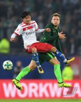 Fussball Bundesliga Saison 17/18: Hamburger SV - SV Werder Bremen