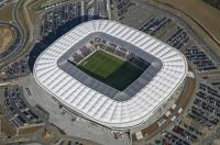 FUSSBALL  Luftbild  Stadion  Sinsheim