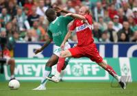Fussball 1. Bundesliga: Bremen - Stuttgart
