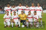 FUSSBALL CHL  VfB Stuttgart  2-1  Manchester United  VfB Mannschaftsbild