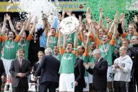 Fussball 1. Bundesliga: Bremen - Leverkusen