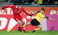 Fussball 1. Bundesliga: Dortmund - Bayern, Zweikampf