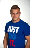 FUSSBALL Fotoshooting Xherdan Shaqiri (FC Bayern Muenchen)