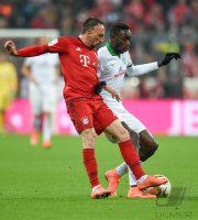 Fussball 1. Bundesliga Saison 15/16: FC Bayern Muenchen -  SV Werder Bemen