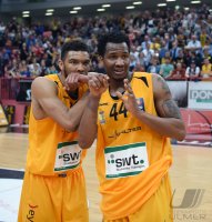 Basketball 1. Bundesliga 15/16 Hauptrunde: Walter Tigers Tuebingen - Mitteldeutscher BC